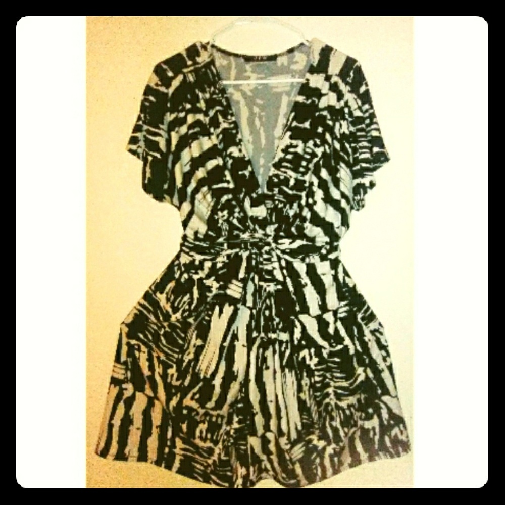 JFW just for wraps short dress.